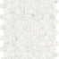 Eterna Bianco in Penny Round Mosaic Honed Natural Stone