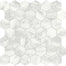 Cromo Bianco in Hexagon Mosaic Honed Natural Stone