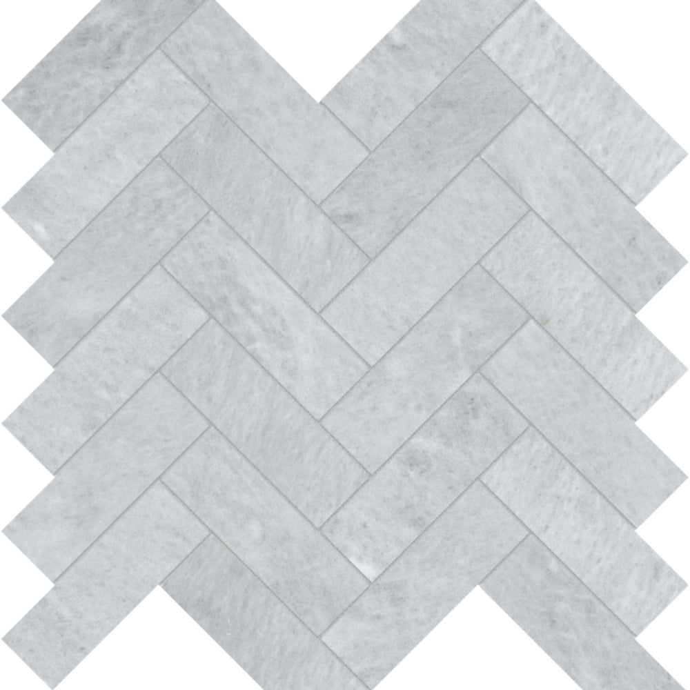 Aura Fresca in Herringbone Mosaic Honed Natural Stone