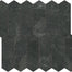 Galaxia Nero in Picket Mosaic Polished Natural Stone
