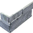 Ledger Stone in Astro Silver 6x18 Assembled Corner Natural Stone