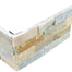 Ledger Stone in Beachwalk 6x18 Assembled Corner Natural Stone