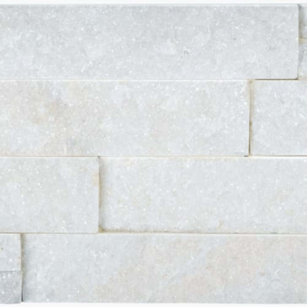 Ledger Stone in Glacier 6x24 Corner Panel Natural Stone