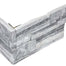 Ledger Stone in Nordic Crystal 6x18 Assembled Corner Natural Stone