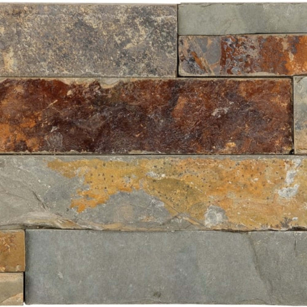 Ledger Stone in Sierra 6x24 Corner Panel Natural Stone