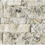 Picasso in Split Face Cambria Strips Natural Stone