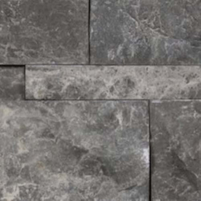 Splitface & Cubics in Stark Carbon 6x24 Split Face Wall Panels Natural Stone