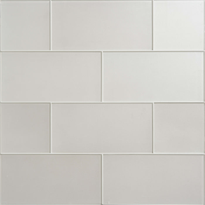 Astoria - Bergamot in Bergamot 6x12 Silk Glass Tile