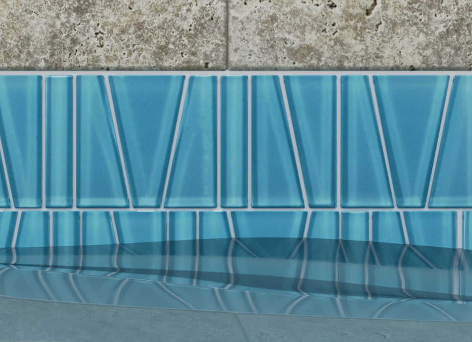 Splash in Fringe Aqua Sea