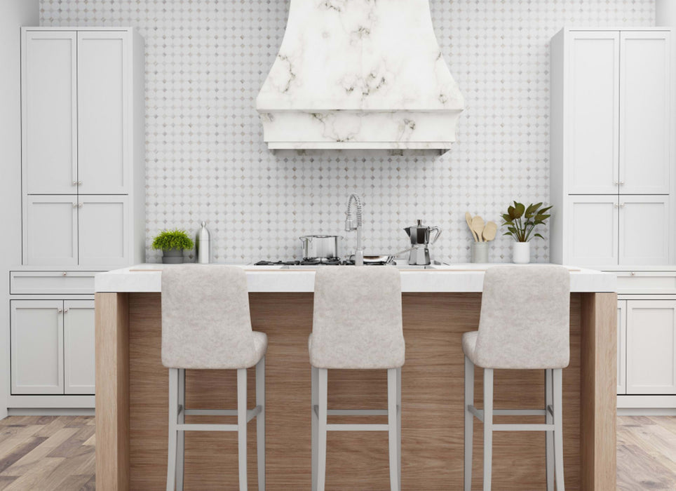 The Finish Line in Pale Beige Buttons