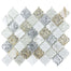 Chic in Tuscan Arabesque Glass Tile