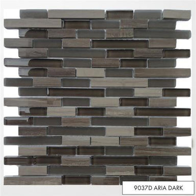 Opera in Aria Dark Glass Tile