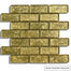 Folia in Golden Willow Glass Tile