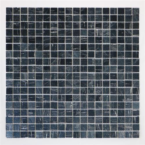 Micro Folia in Sea Holly Glass Tile