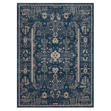 Zephyr Rotorua in Majolica Blue Area Rugs