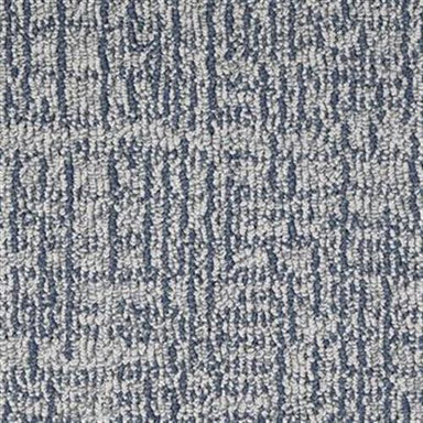 Modern Mesh in Blue Saphire Carpet