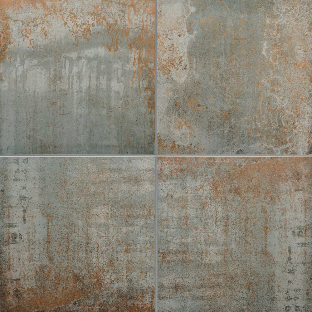 Altered State in Steel Gaze 6"x24" Tile