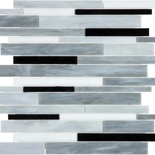 Baroque in Arabescato - Random Glass Tile