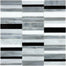 Baroque in Arabescato - Stacked Glass Tile