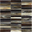 Baroque in Paradiso - Stacked Glass Tile