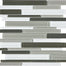 Element in Mineral - Random Mosaic Glass Tile