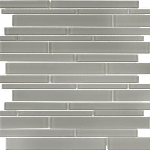 Element in Smoke - Random Mosaic Glass Tile