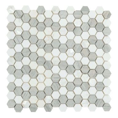 D-Lux Pearl in Hexette Pearl Mix Natural Stone