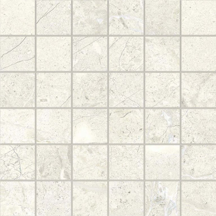 Anthea in White Mosaic Tile