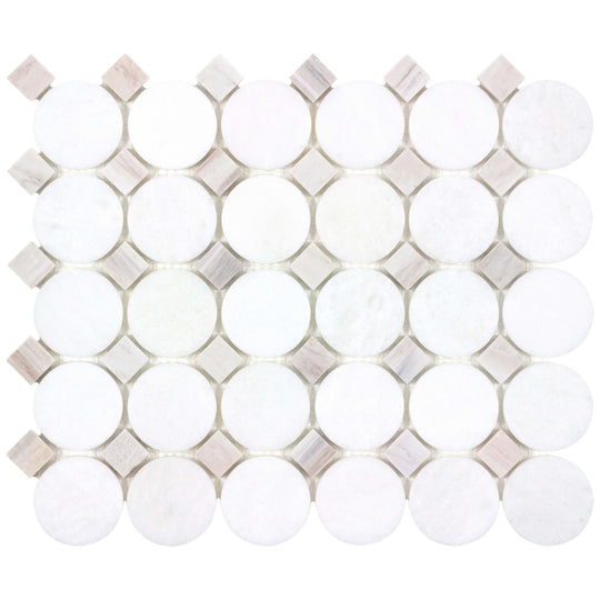 The Finish Line in Pale Beige Buttons