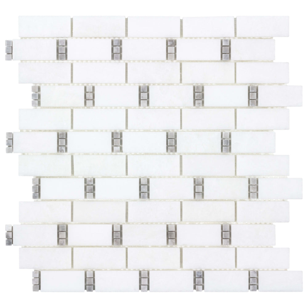 The Finish Line in Manor Gray Dominos Natural Stone