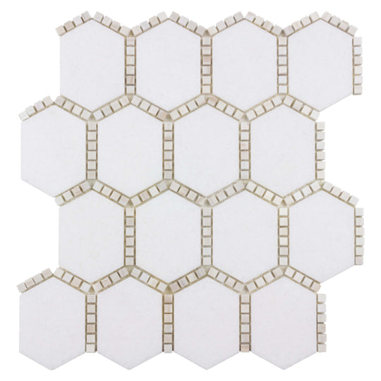 The Finish Line in Jeweled Hex Pale Beige