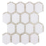 The Finish Line in Jeweled Hex Pale Beige Natural Stone