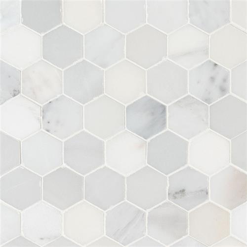 Arabescato Carrara in Arabescato Carrara - 2 Hexagon