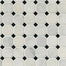 Arabescato Carrara in Arabescato Carrara - Black White Octagon Natural Stone