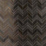 Art Lava in Chevron Metallic Bronze Natural Stone