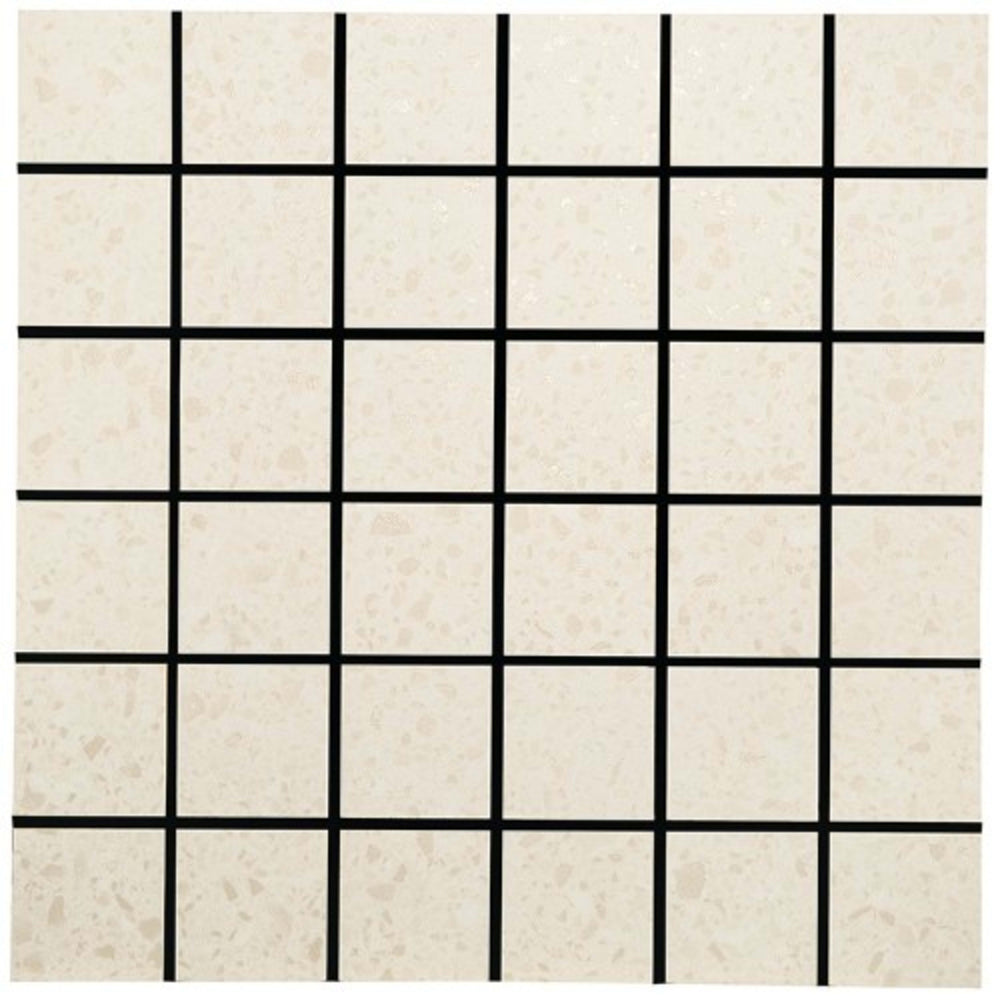 Alaska in Bone Mosaic 2"x2" Tile