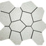 Alaska in Glacier Mosaic 13"x15" Polygon Tile