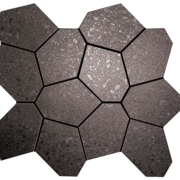 Alaska in Tundra Mosaic 13"x15" Polygon Tile