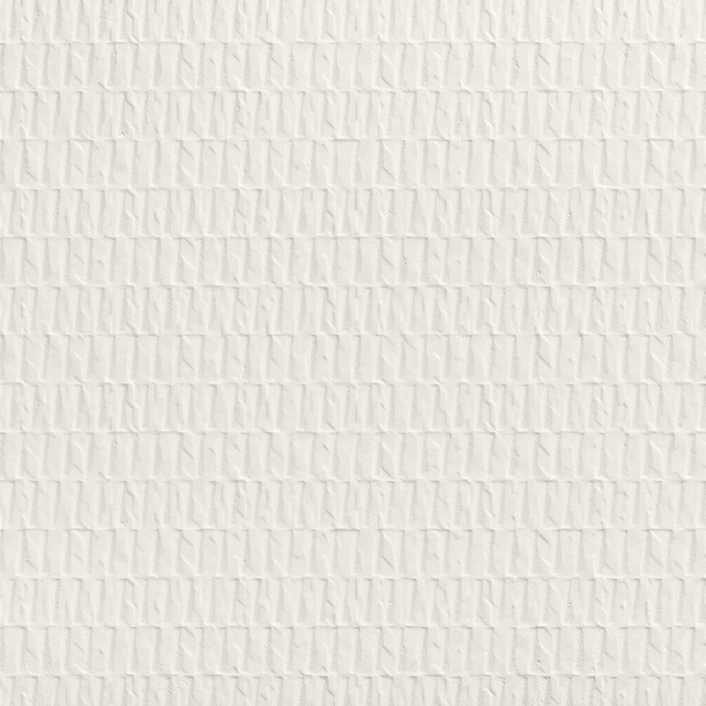 3D Wall Plaster in Origami White Tile