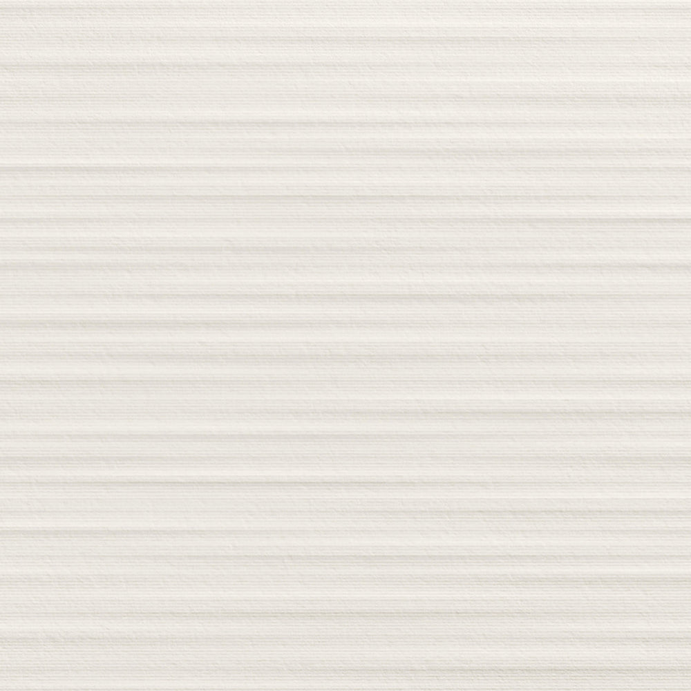 3D Wall Plaster in Combed White Tile