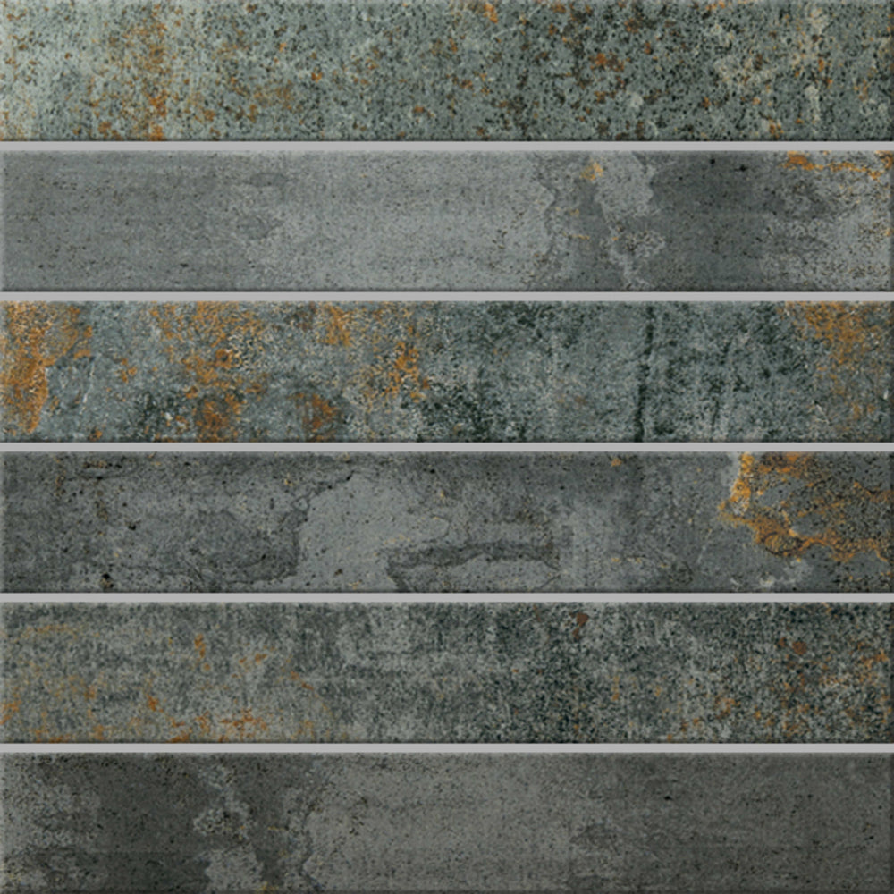 Altered State in Acid Wash Mosaic 2"x12" Tile