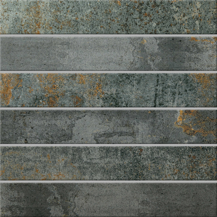 Altered State in Acid Wash Mosaic 2"x12" Tile