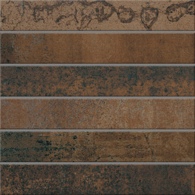 Altered State in Copper Core Mosaic 2"x12" Tile