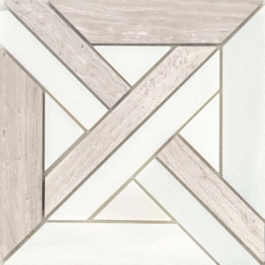 Alluro in Castle Cream 9" X 9"