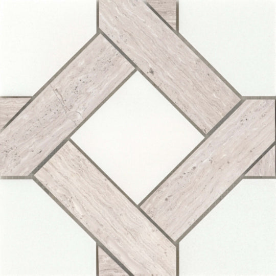 Alluro in Manor Cream 9" X 9"
