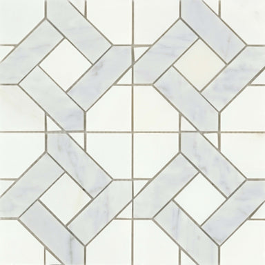 Alluro in Mini Manor Silver 12" X 12" Natural Stone
