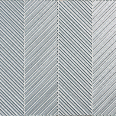 Astoria - Gibson in Gibson Flute Herringbone Silk Glass Tile