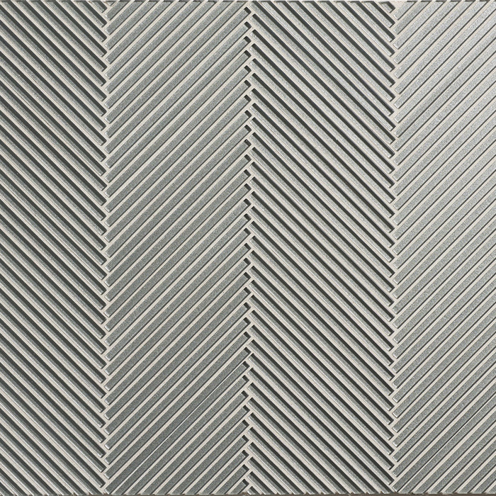 Astoria - Gin Fizz in Gin Fizz Flute Herringbone Gloss Glass Tile