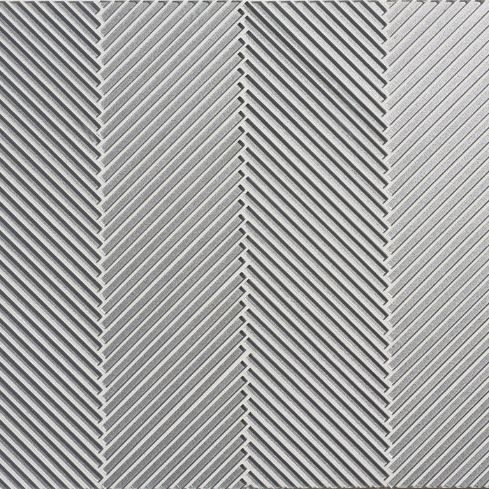 Astoria - Side Car in Side Car Flute Herringbone Gloss Glass Tile