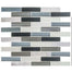 Beveled Castle in Azure Gardens 3 4/5x7/8 Natural Stone